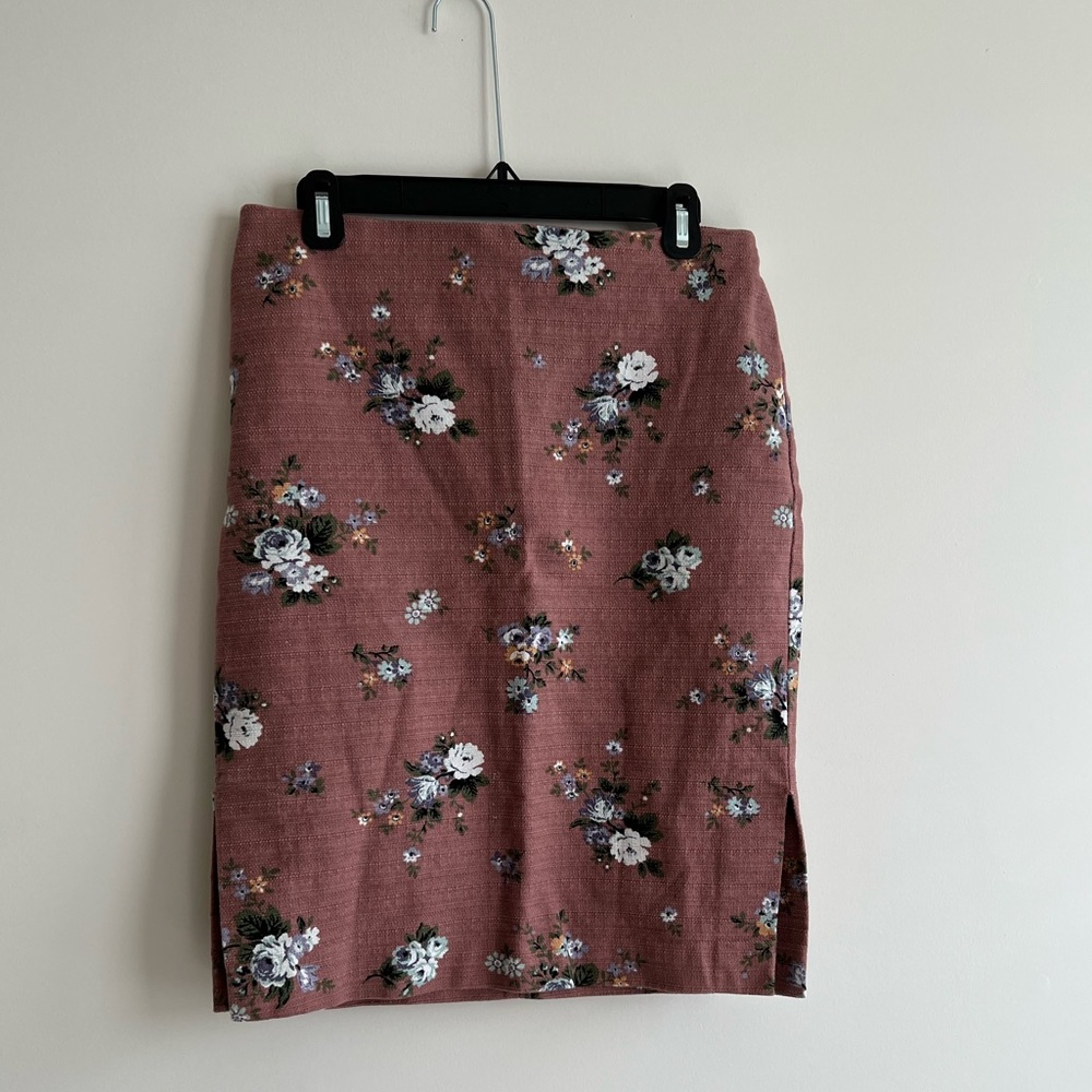 Ann Taylor Loft Floral Skirt